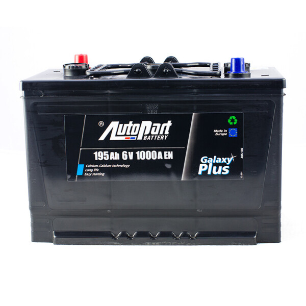 

Акумулятор Autopart Standard 195 Ah/6V [- +]