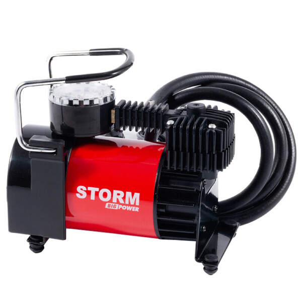 

Компрессор автомобильный Storm Big Power Autostop10 Атм 37 л / мин 170 Вт