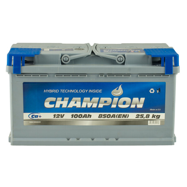 

Акумулятор Champion 100 Ah/12V [- +]