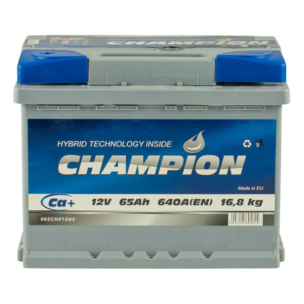 

Акумулятор Champion 65 Ah/12V [+ -]