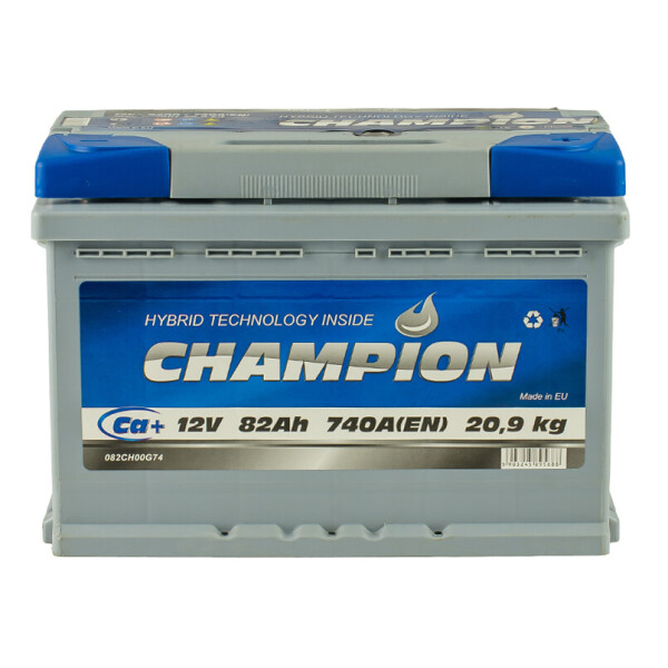 

Акумулятор Champion 82 Ah/12V [- +]