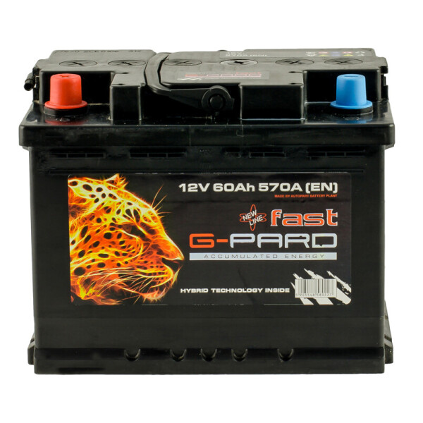 

Акумулятор G-Pard FAST 60 Аh/12V [+ -]