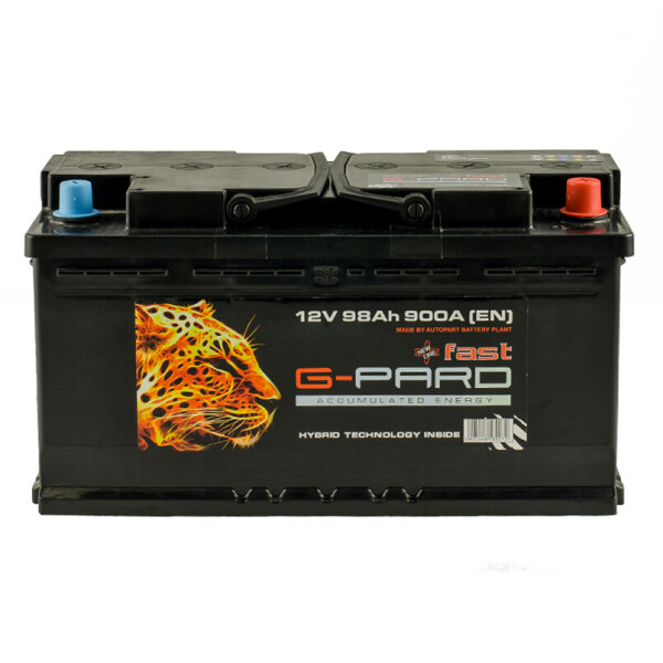 

Акумулятор G-Pard FAST 98 Аh/12V [- +]