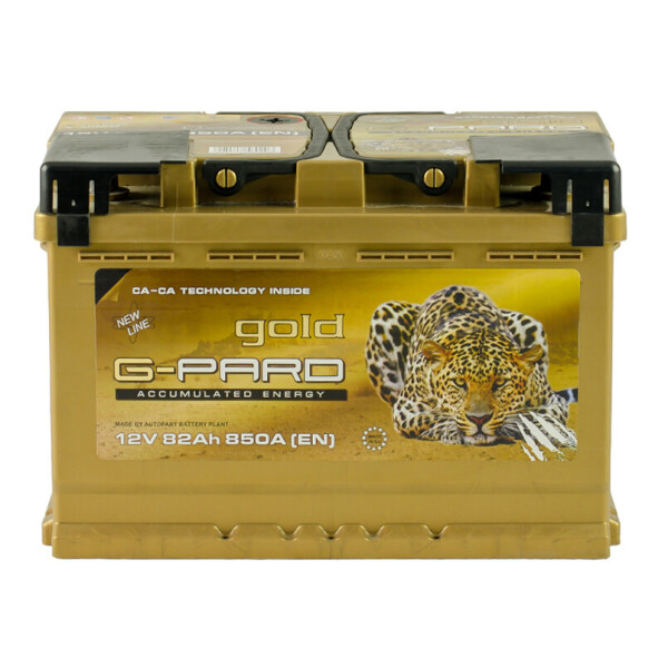 

Акумулятор G-Pard Gold 82 Аh/12V [- +]