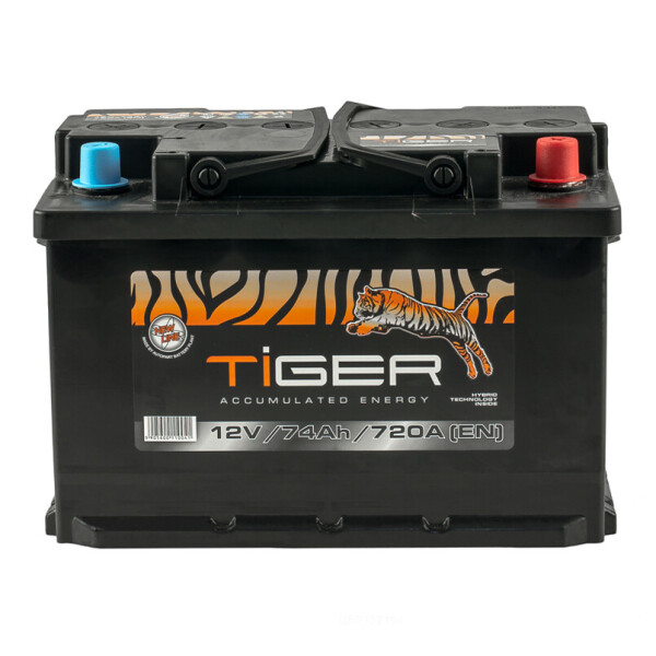 

Акумулятор Tiger 74 Ah/12V [- +]