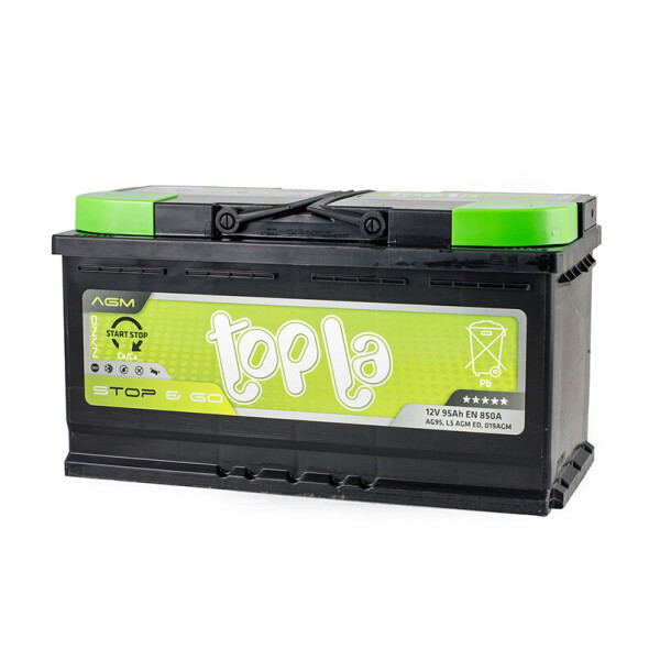 

Акумулятор Topla AGM 95 Ah/12V [- +]