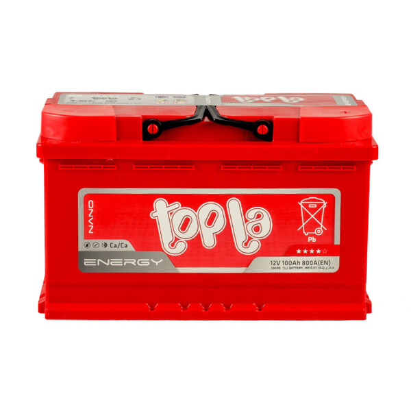 

Акумулятор Topla Energy 100 Ah/12V [- +] L4 короткий