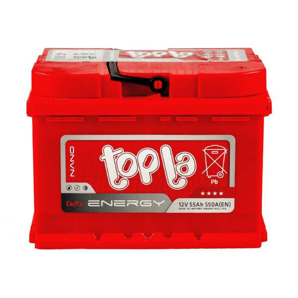 

Акумулятор Topla Energy 55 Ah/12V [- +]