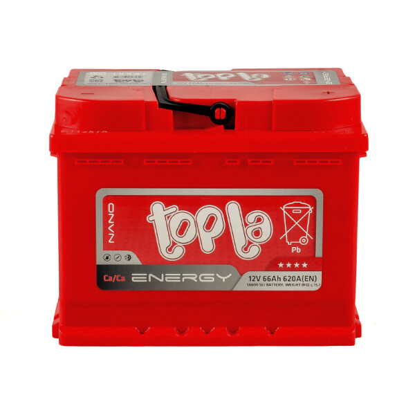 

Акумулятор Topla Energy 66 Ah/12V [- +]