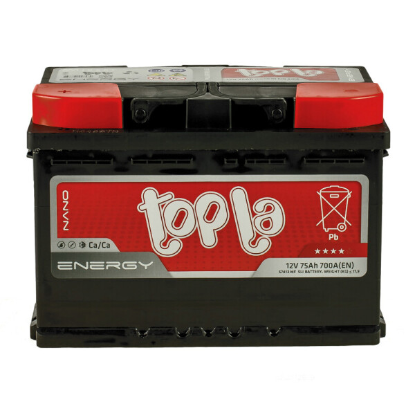 

Акумулятор Topla Energy 75 Ah/12V [+ -]