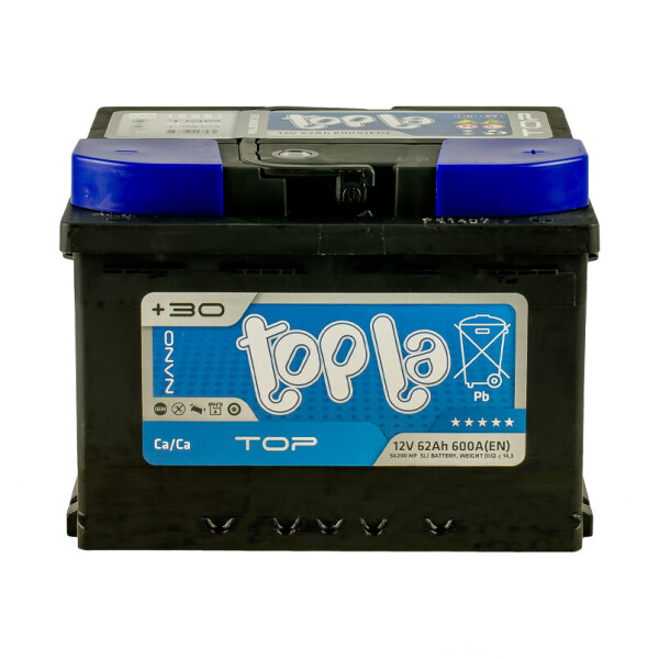 

Акумулятор Topla TOP 62 Ah/12V [- +]