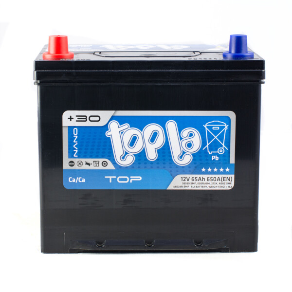 

Акумулятор Topla TOP Energy Japan 65 Ah/12V [+ -]