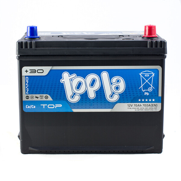

Акумулятор Topla TOP Energy Japan 70 Ah/12V [- +]