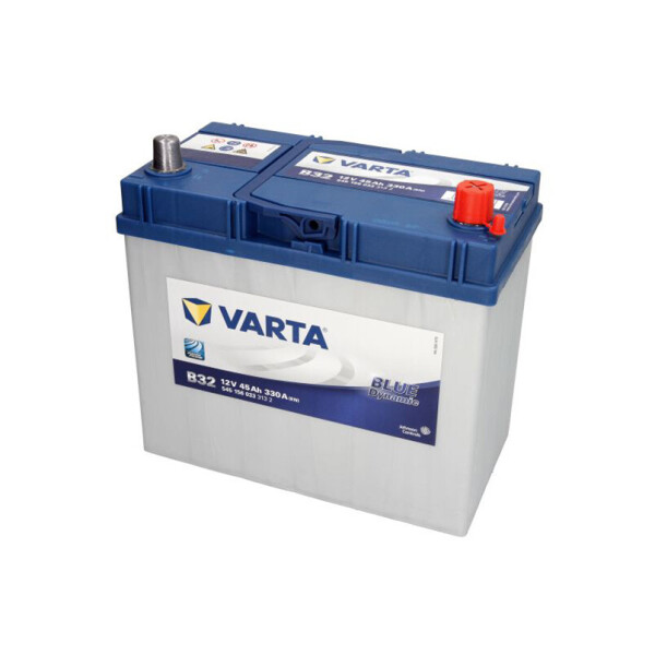 

Акумулятор Varta 45 Ah/12V Blue Dynamic Азія B32 [- +]