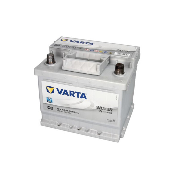 

Акумулятор Varta 52 Ah/12V Silver Dynamic C6 [- +]