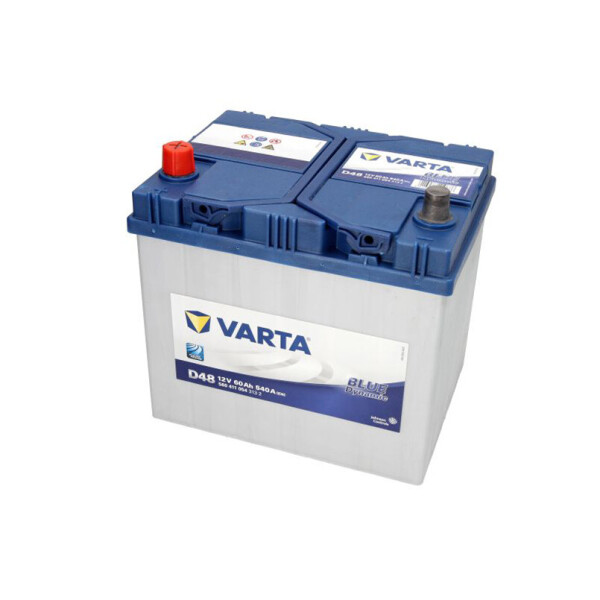 

Акумулятор Varta 60 Ah/12V Blue Dynamic Азія D48 [+ -]