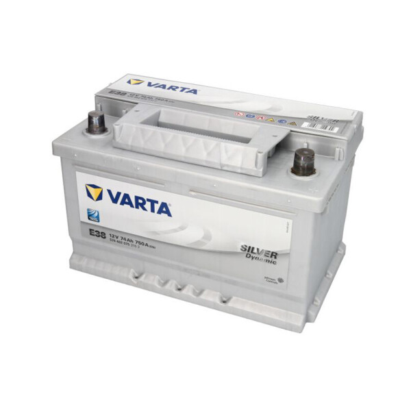 

Акумулятор Varta 74 Ah/12V Silver Dynamic E38 [- +]