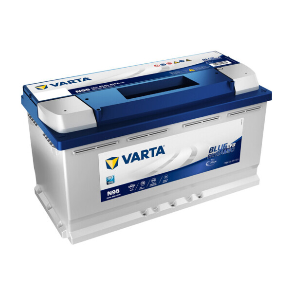 

Акумулятор Varta 95 Ah/12V Blue Dynamic EFB N95 [- +]