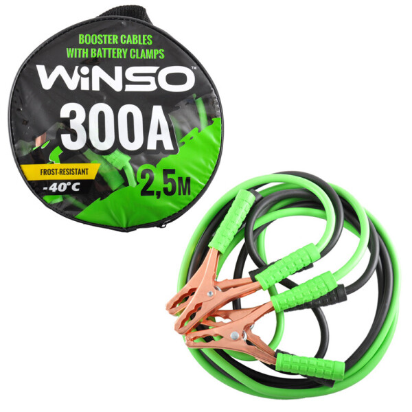 

Провода-прикурювачі Winso 300А, 2,5м