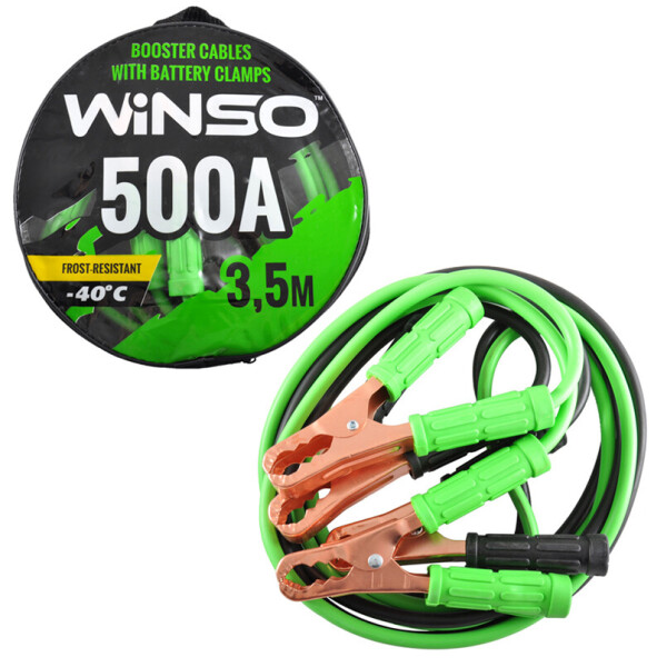 

Провода-прикурювачі Winso 500А, 3,5м