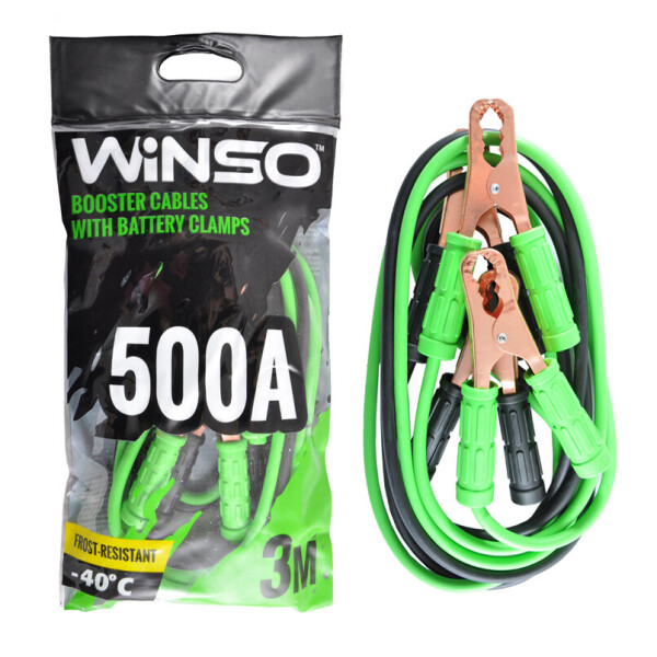 

Провода-прикурювачі Winso 500А, 3м