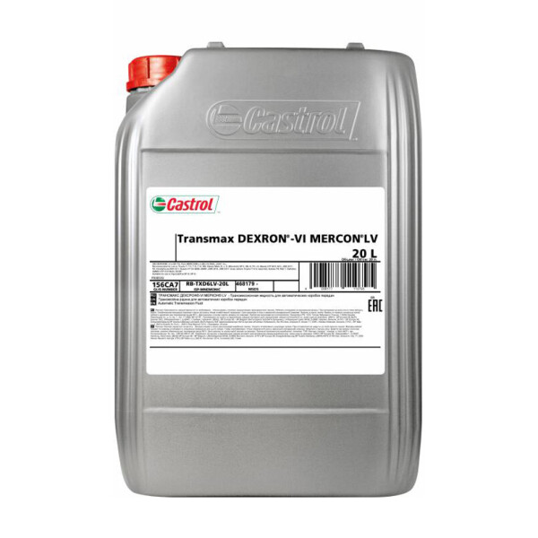

Трансмісійне масло Castrol Transmax Dexron-VI Mercon LV 20L