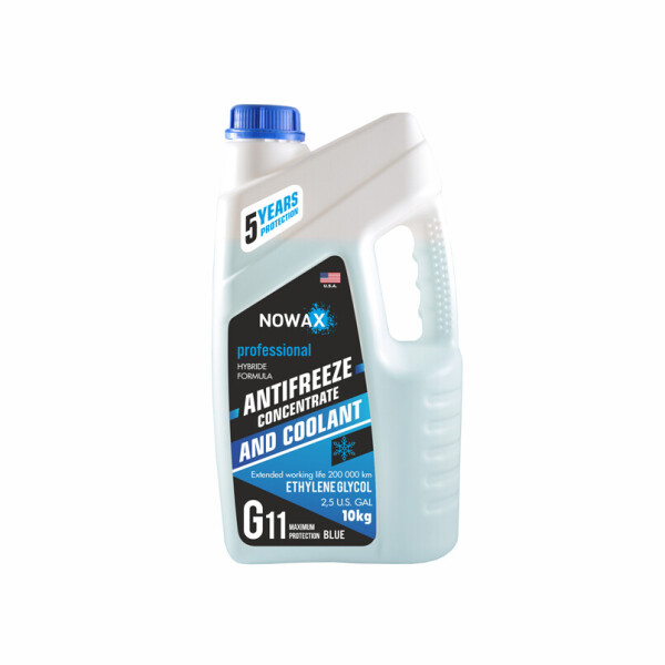

Антифриз NOWAX BLUE G11 (синий) 10kg