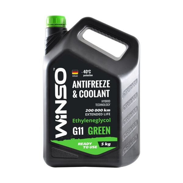 

Антифриз Winso GREEN G11, 5kg