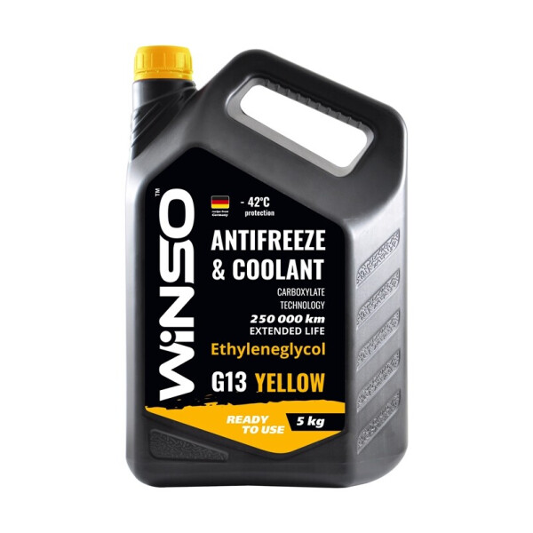 

Антифриз Winso YELLOW G13, 5kg