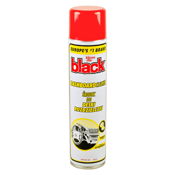 

Kleen-Flo Очиститель для панели приборов BLACK DASHBOARD CLEANER LEMON, 600мл