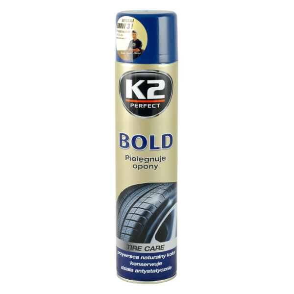 

K2 BOLD SPRAY Средство ухода за шинами (аэрозоль) 600мл