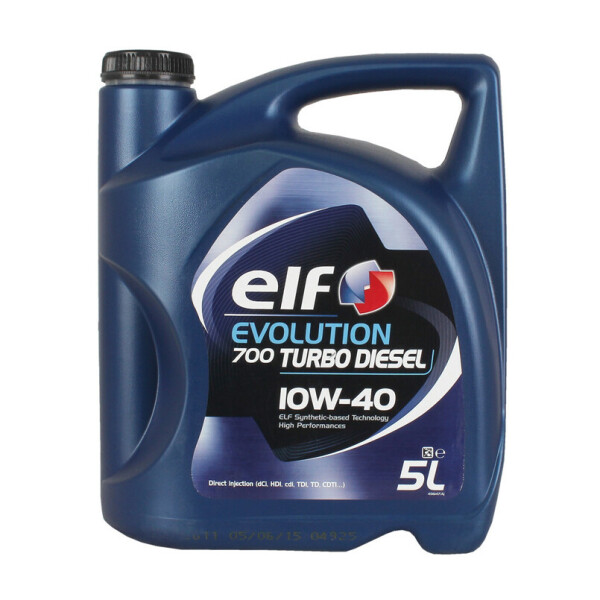 

Моторное масло Elf EVOLUTION 700 TURBO DIESEL 10w-40 5L