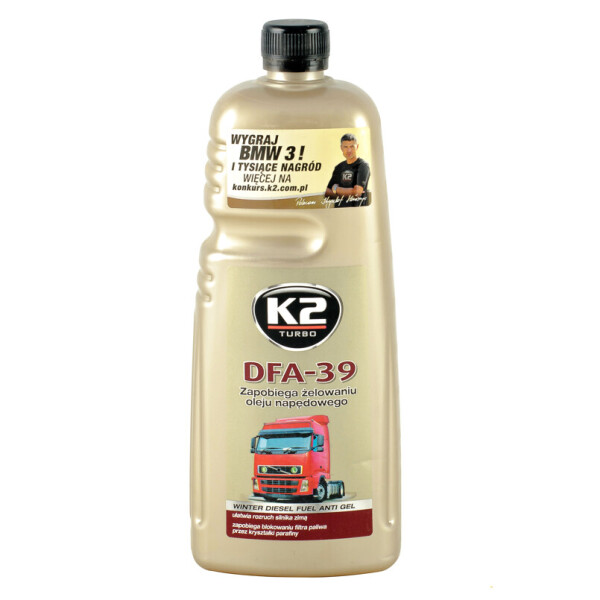 

K2 TURBO DFA-39 DIESEL Антигель для дизельного топлива, 1л