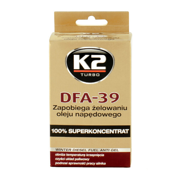 

K2 TURBO DFA-39 Антигель для дизельного топлива, 50мл