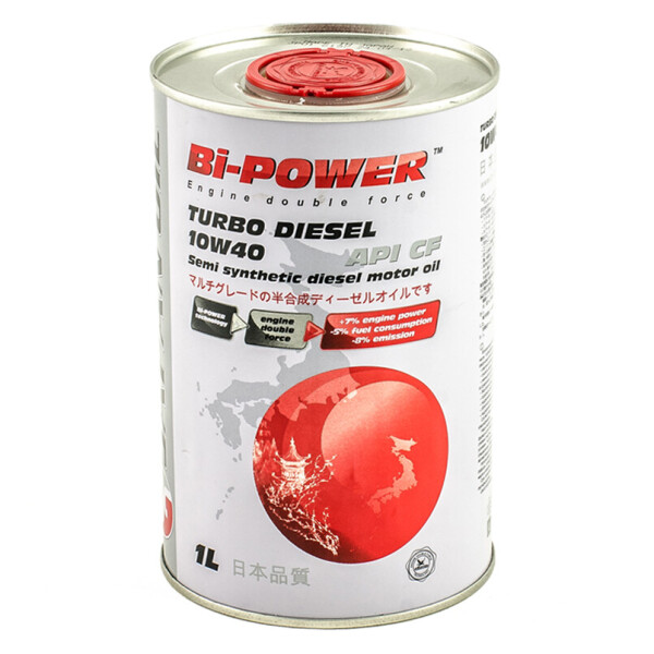 

Моторное масло Bi-Power Turbo Diesel 10w-40 CF 1L