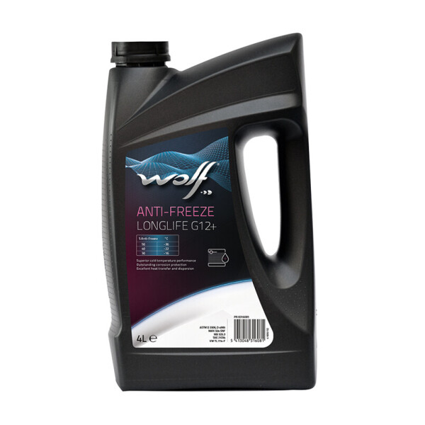 

Антифриз Wolf Long Life G12+ 4L