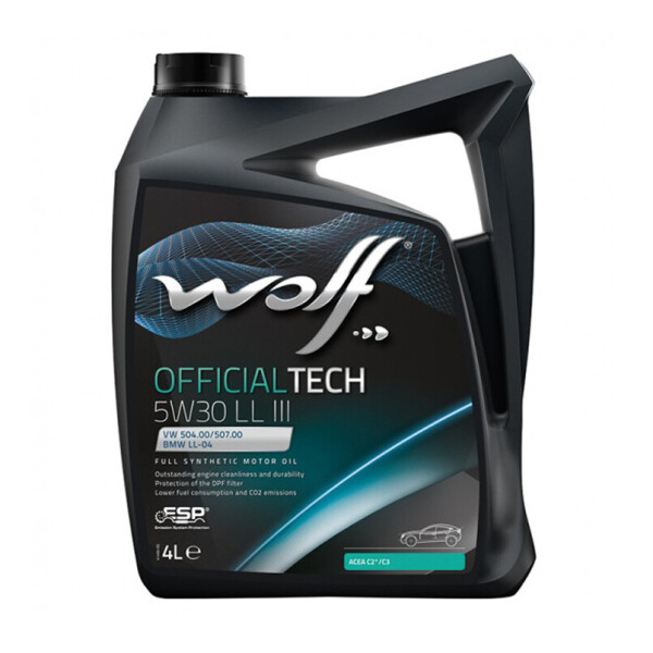 

Моторное масло Wolf Official Tech LL III 5w-30 1L