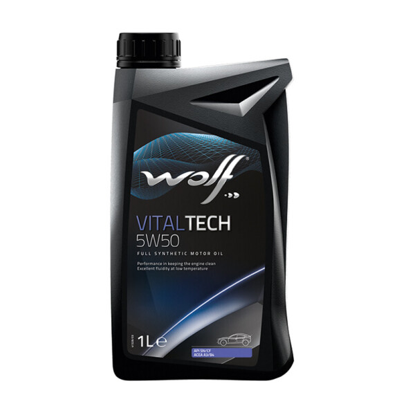 

Моторное масло Wolf Vital Tech 5w-50 1L