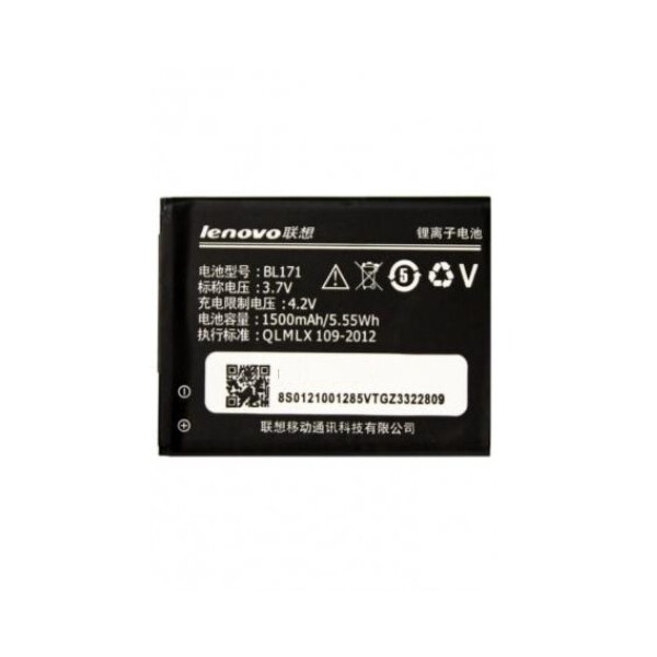 

Батарея Lenovo BL171 (A60, A65, A356, A368, A370e, A376, A390t, A500) 1500mAh