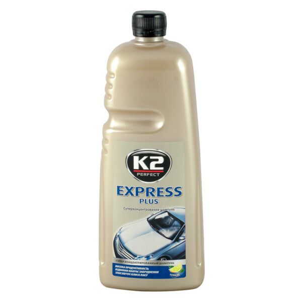 

K2 EXPRESS PLUS Шампунь с воском (жовтий) 1л