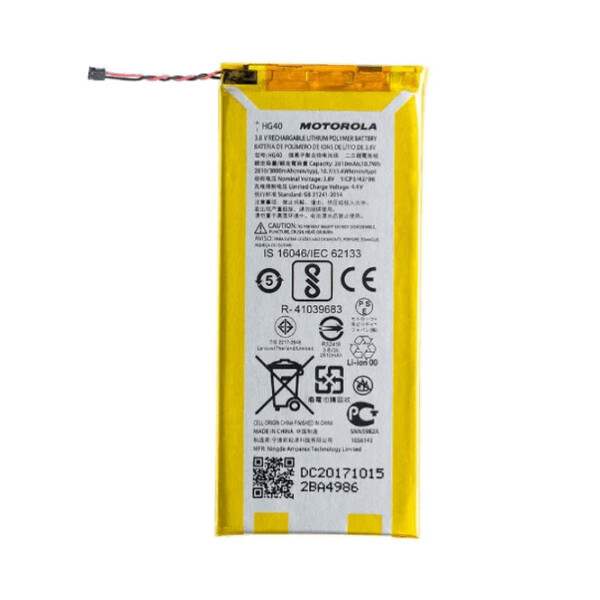 

Батарея Motorola HG40 (XT1684/ XT1685/ XT1687 Moto G5 Plus)