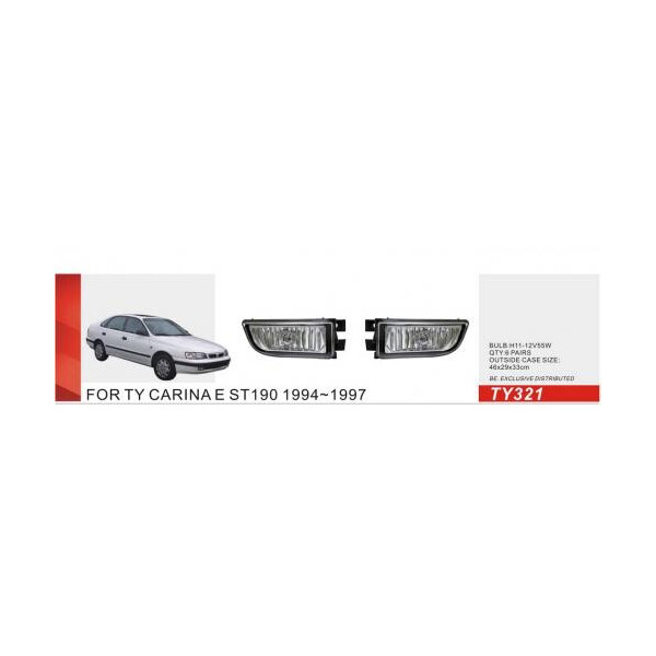 

Фары доп. модель Toyota Carina E / ST190 1994-97 / TY-321W