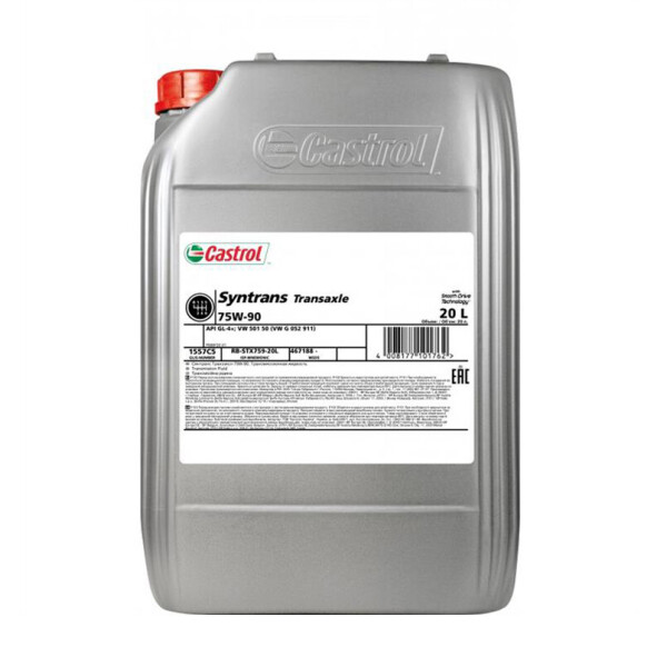 

Трансмісійне масло Castrol Syntrans Transaxle 75w-90 20L