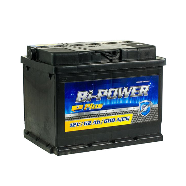 

Акумулятор Bi-Power 62 Аh/12V [- +]