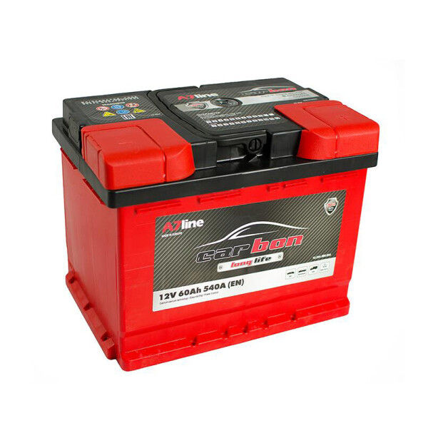 

Акумулятор Carbon 60 Ah/12V [- +]
