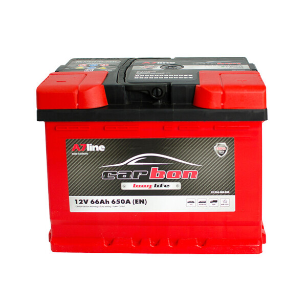 

Акумулятор Carbon 66 Ah/12V [- +]