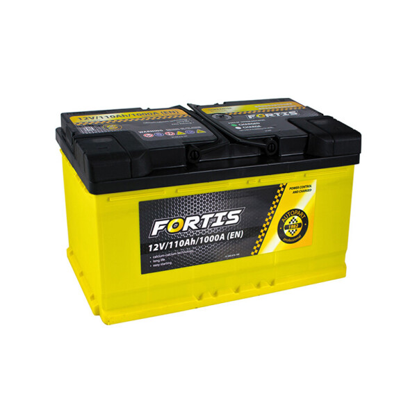 

Акумулятор Fortis 110 Ah/12V [- +]
