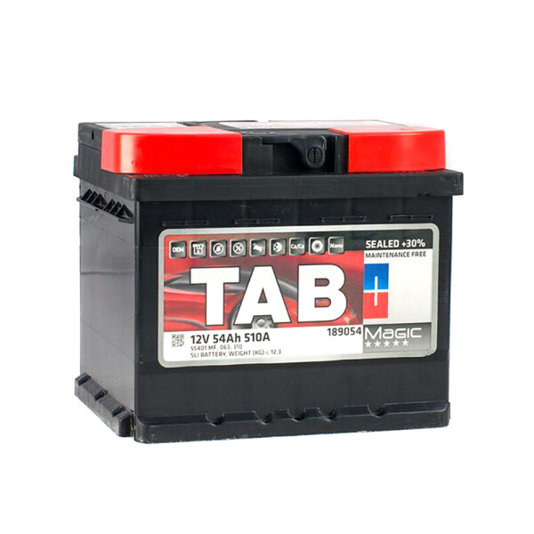 

Акумулятор TAB Magic 54 Ah/12V [- +]
