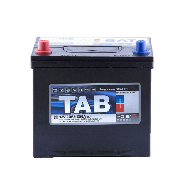 

Акумулятор TAB Polar S 60 Ah/12V [+ -]