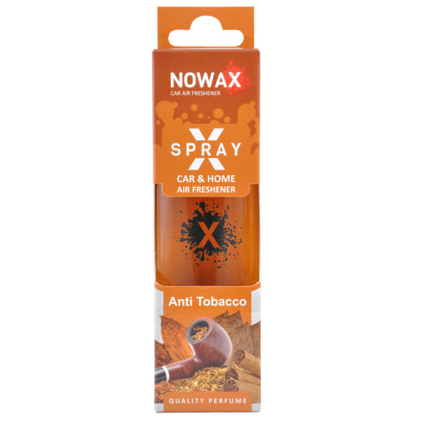 

Ароматизатор Nowax X Spray Anti Tobacco в коробке